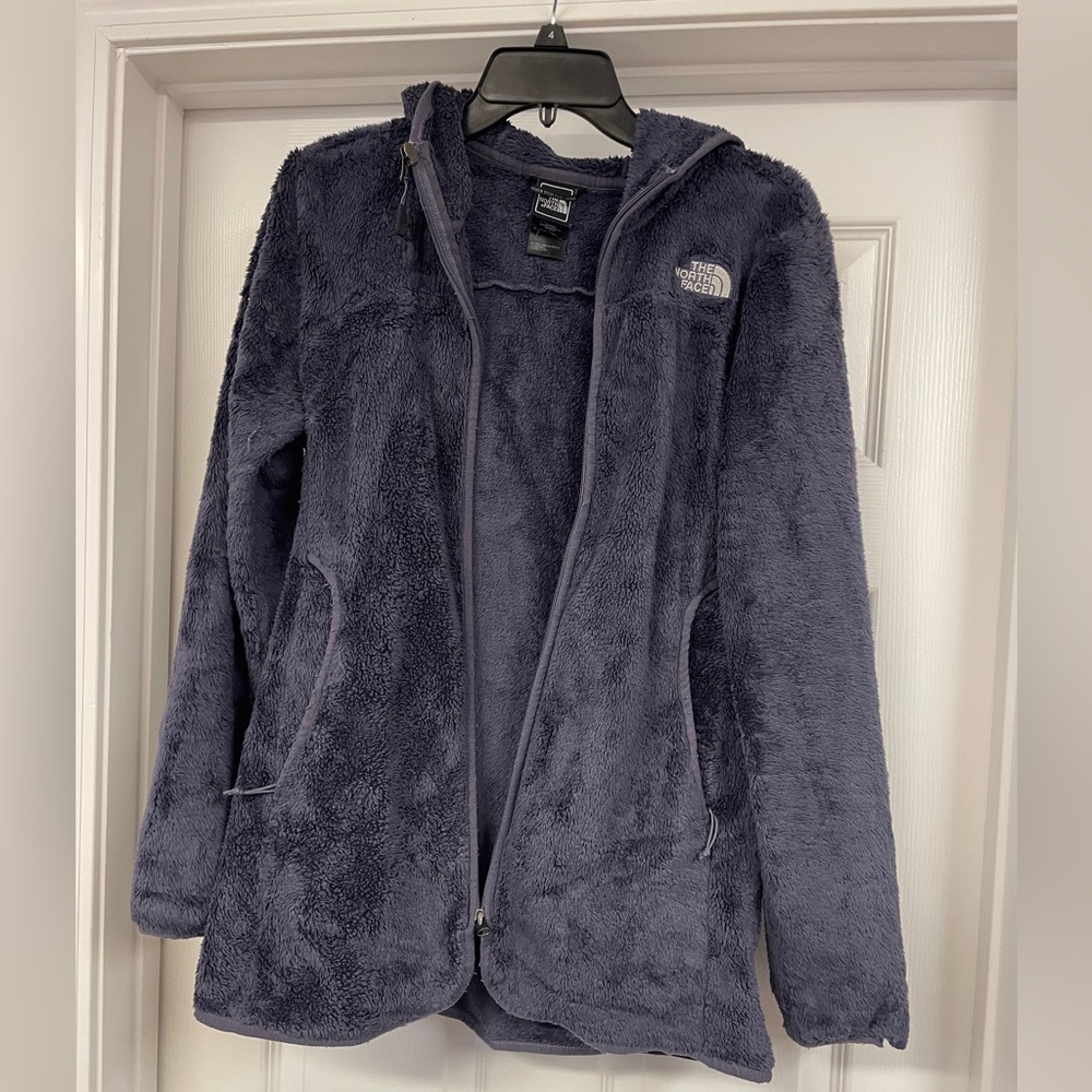 The North Face Women's Purple/Gray Fleece Jacket